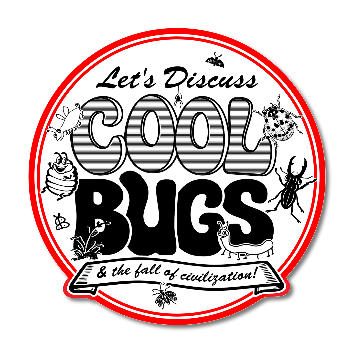 “Cool Bugs” Vinyl Sticker