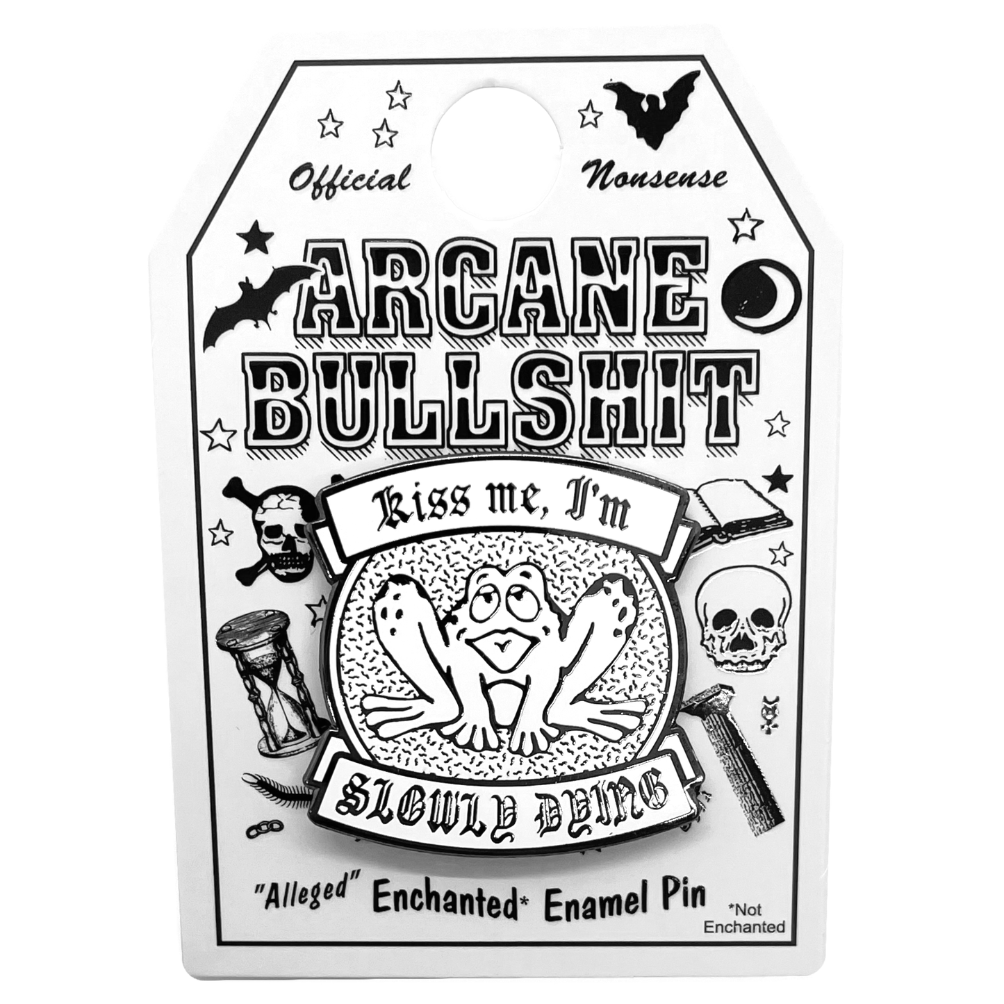 "Slowly Dying" Enamel Pin