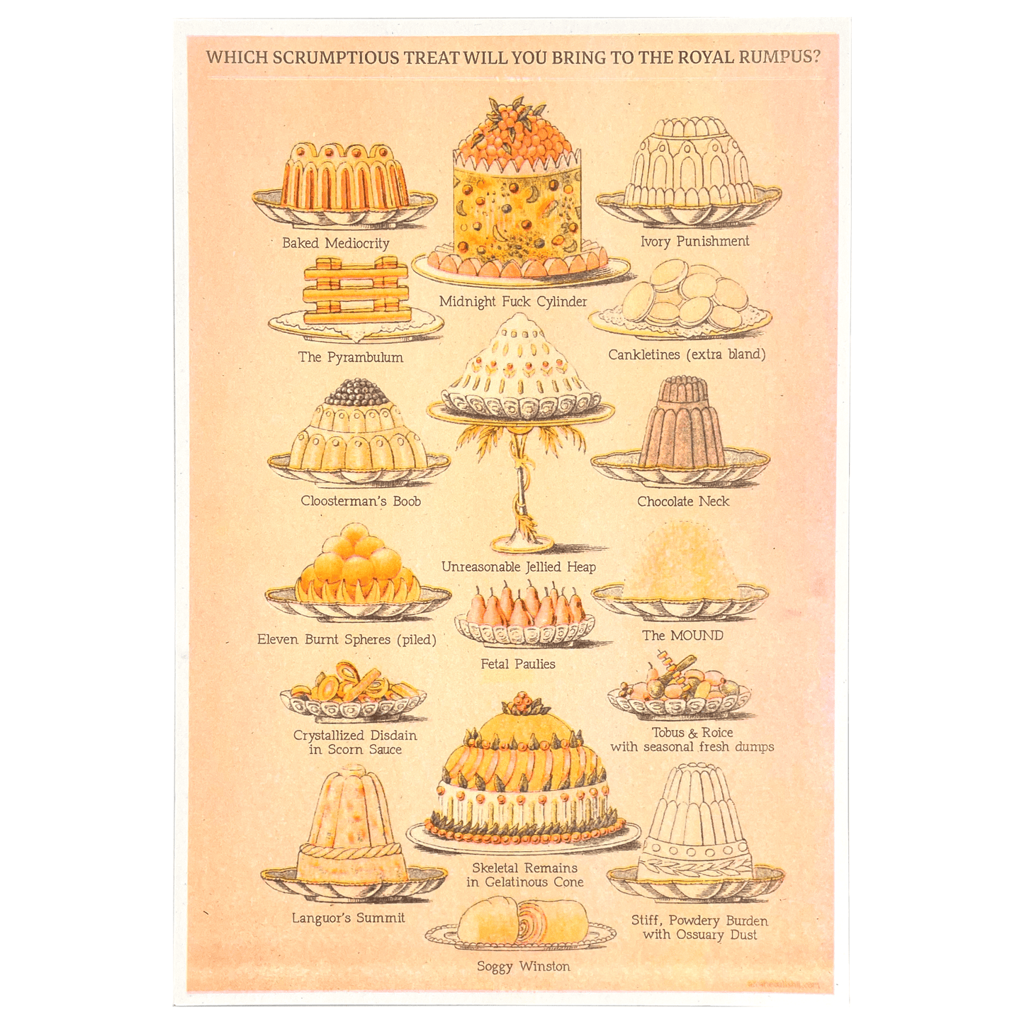 Arcane Bullshit "Royal Rumpus" Poster