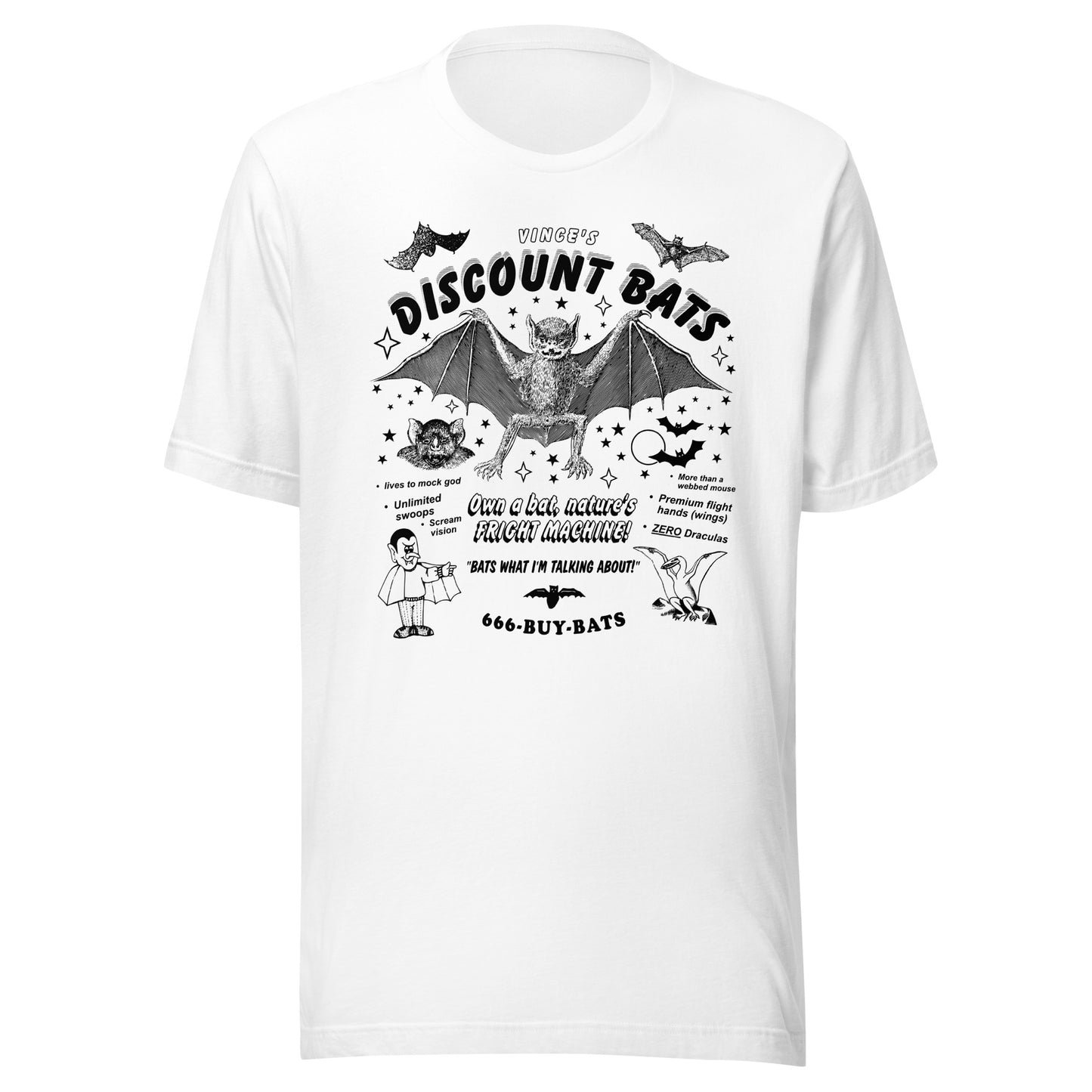 "Discount Bats" Unisex t-shirt