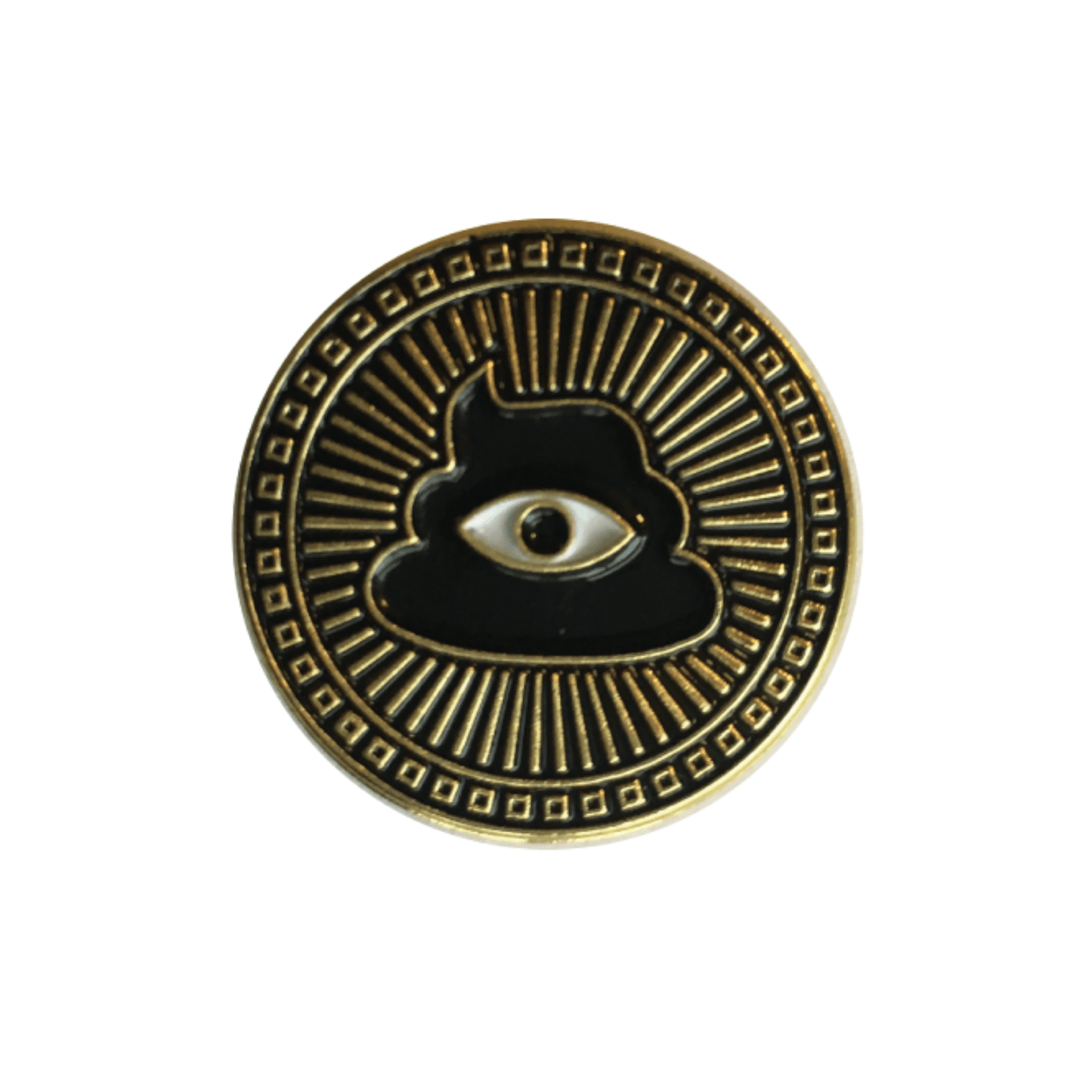 Arcane Bullshit Pin Eye Logo Pin