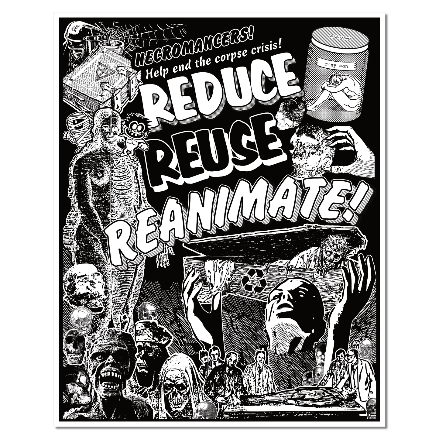 Arcane Bullshit Poster "Reanimate" poster