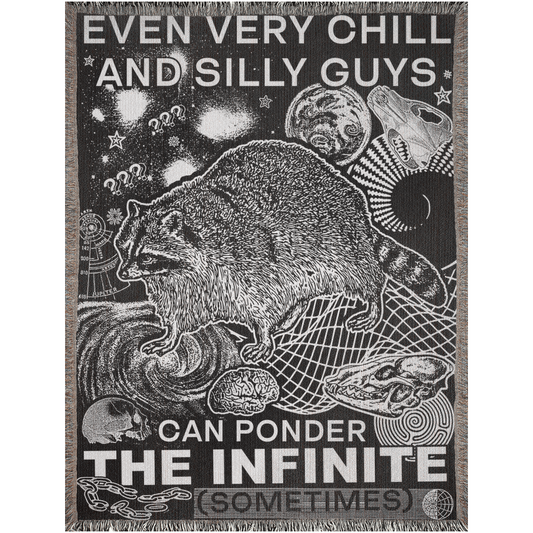 "Ponder The Infinite" Woven Blanket