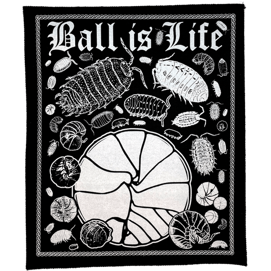 Arcane Bullshit Patch "Ball is Life" Screen-printed Back Patch