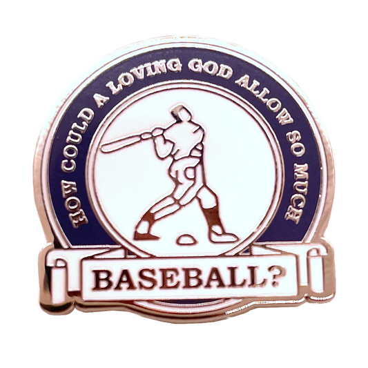 "So Much Baseball" Enamel Pin