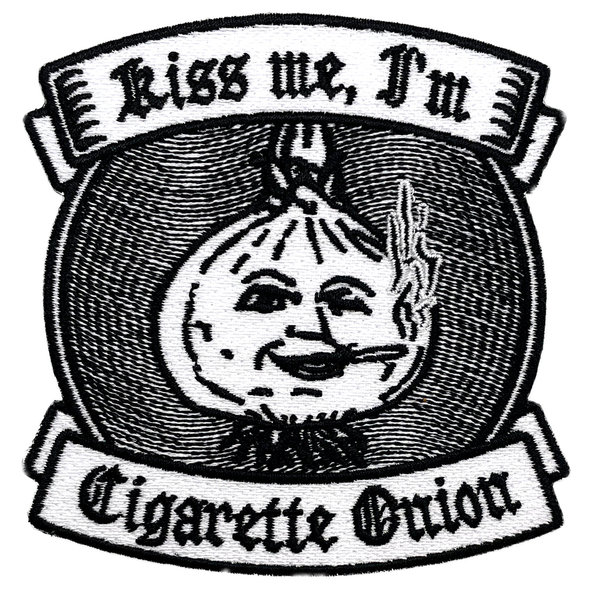 "Cigarette Onion" Patch