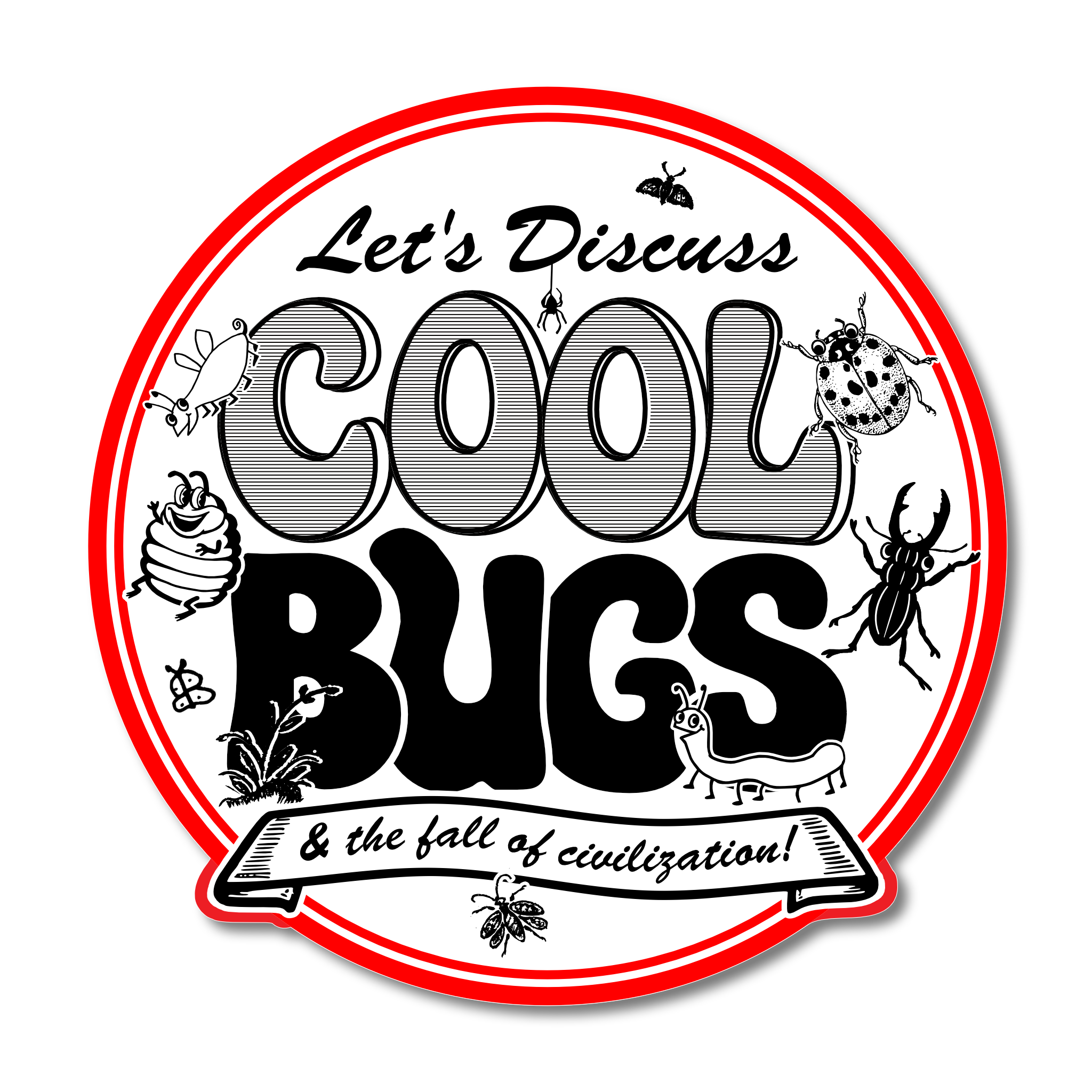 “Cool Bugs” Vinyl Sticker – Arcane Bullshit