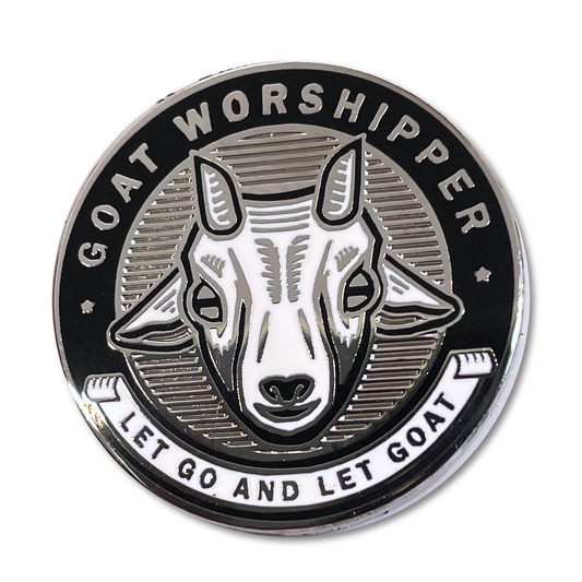 "Goat Worshipper" Pin