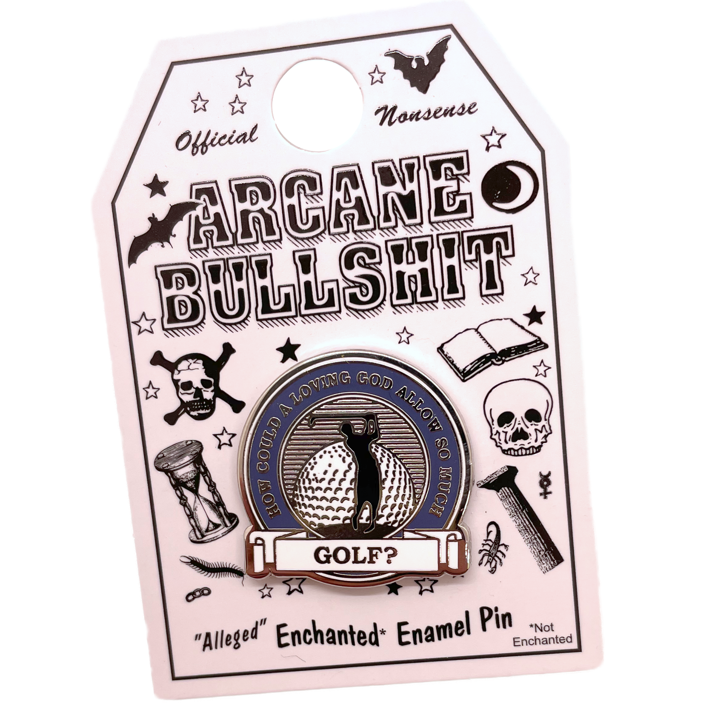 "So Much Golf" Enamel Pin