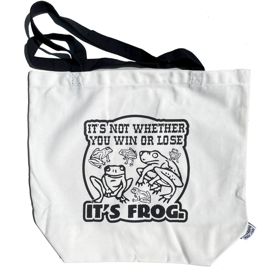 "It's Frog" Jumbo Tote Bag