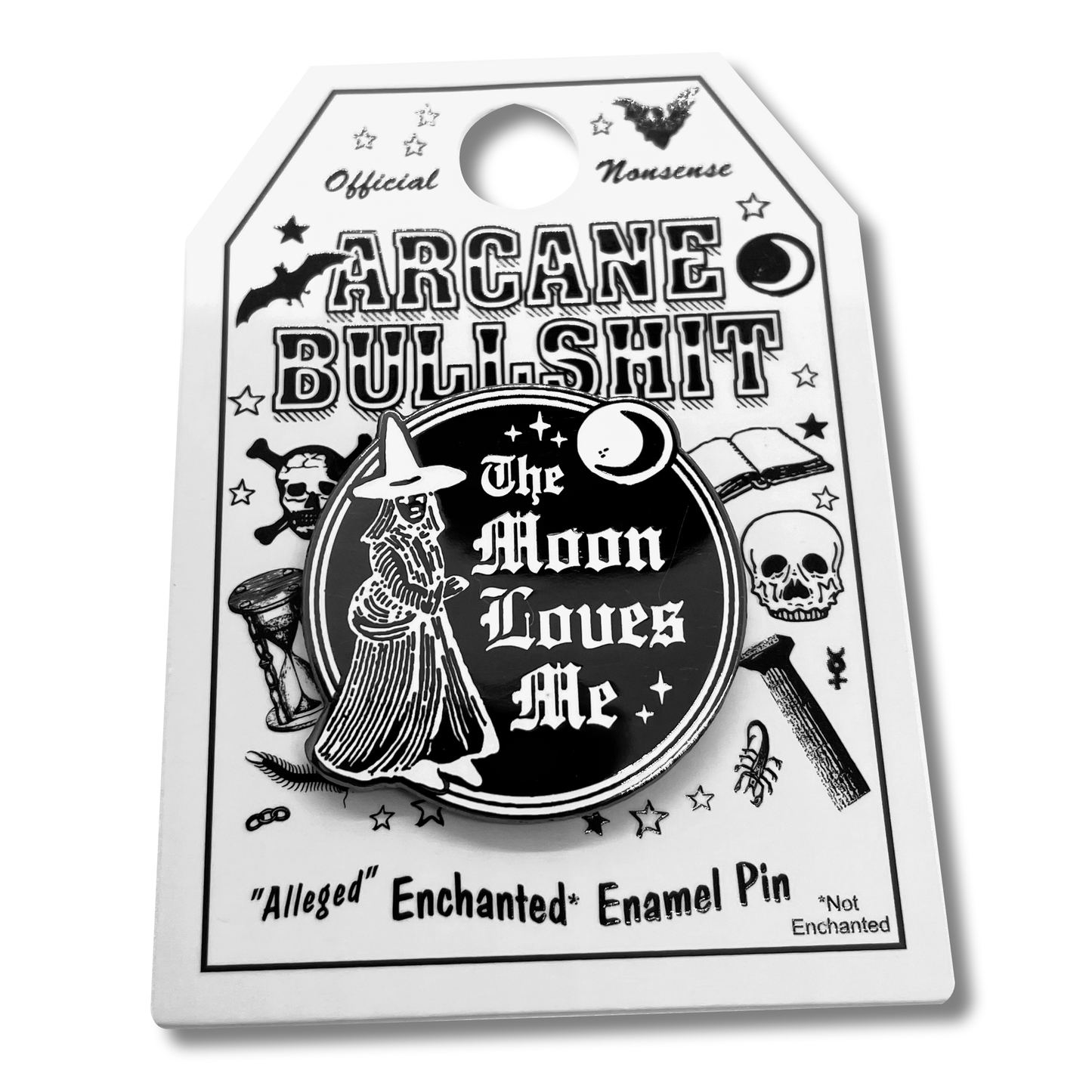 "The Moon Loves You" Enamel Pin
