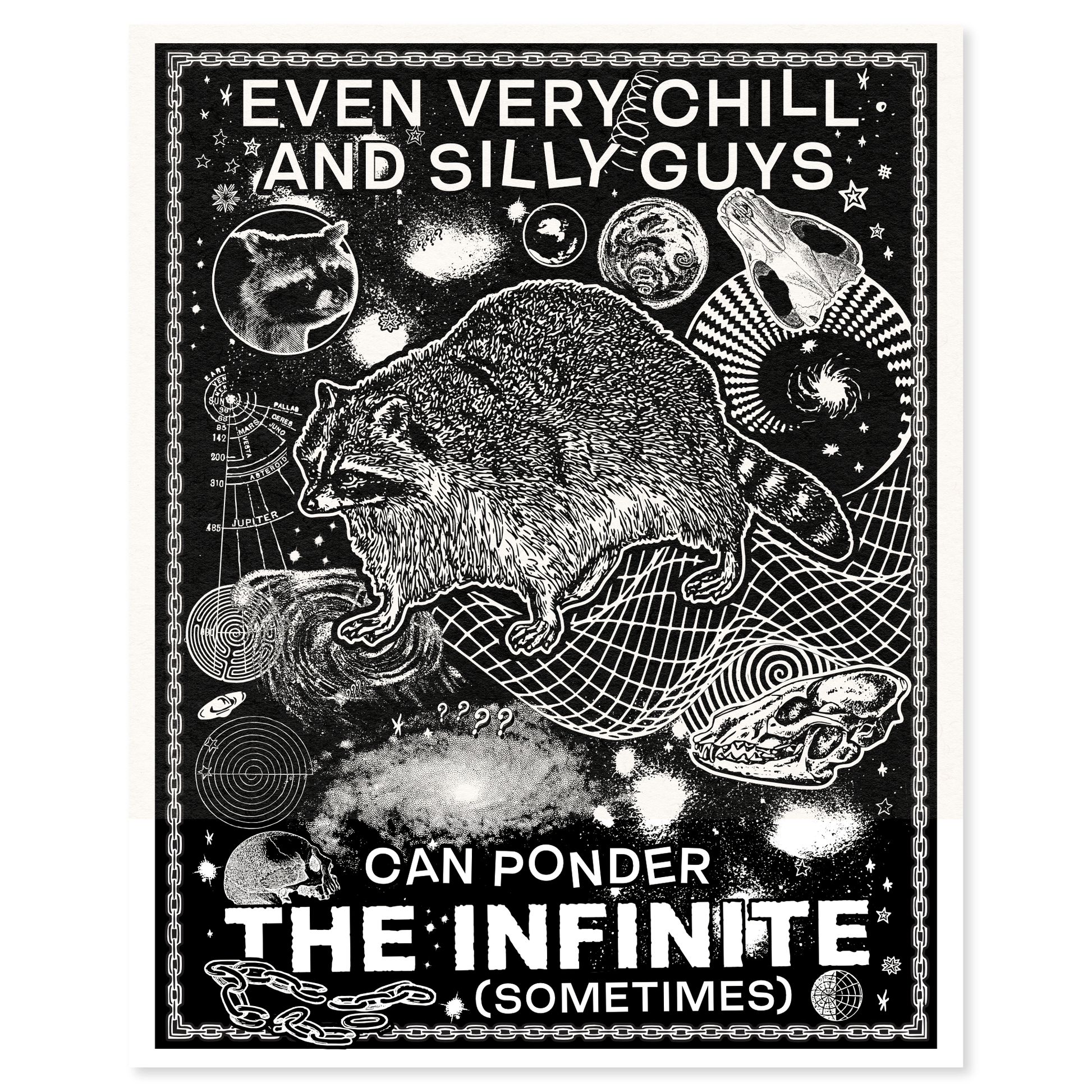 Arcane Bullshit Poster 8x10" "Ponder the Infinite" Poster