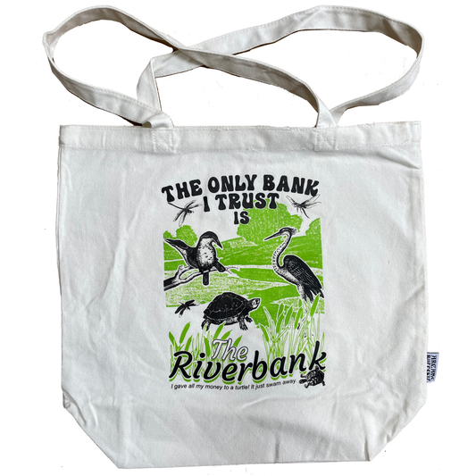 "Riverbank" tote bag