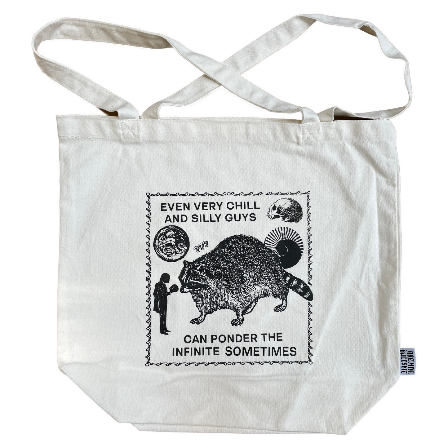 "Even Silly Guys" tote bag