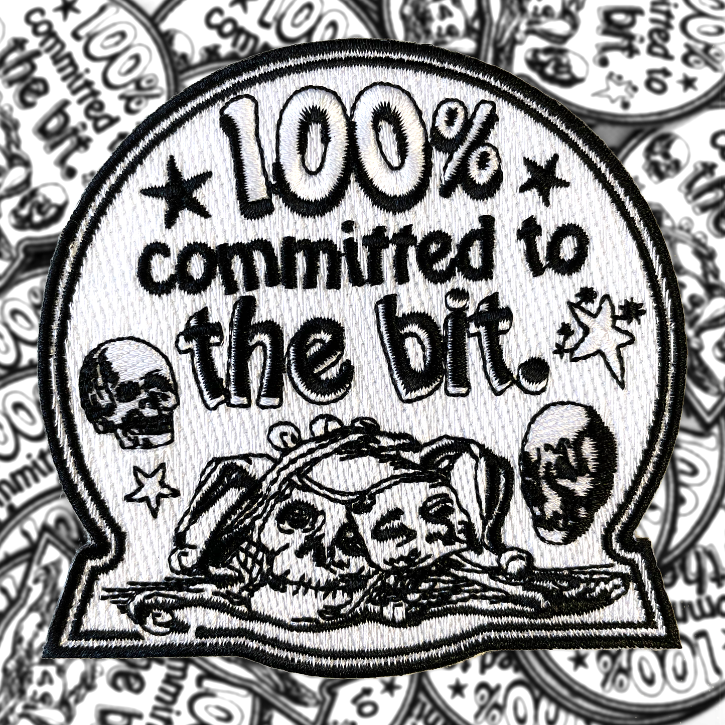"Committed To The Bit" Patch