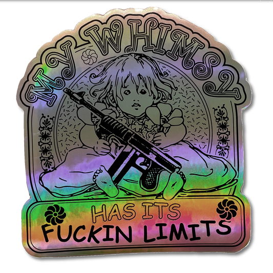 "Whimsy" Die-Cut Vinyl Sticker