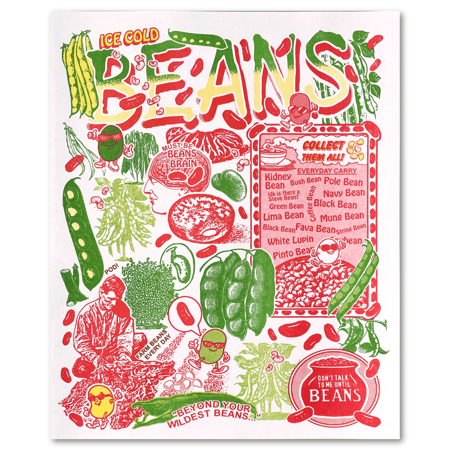 Arcane Bullshit "Beans" Poster