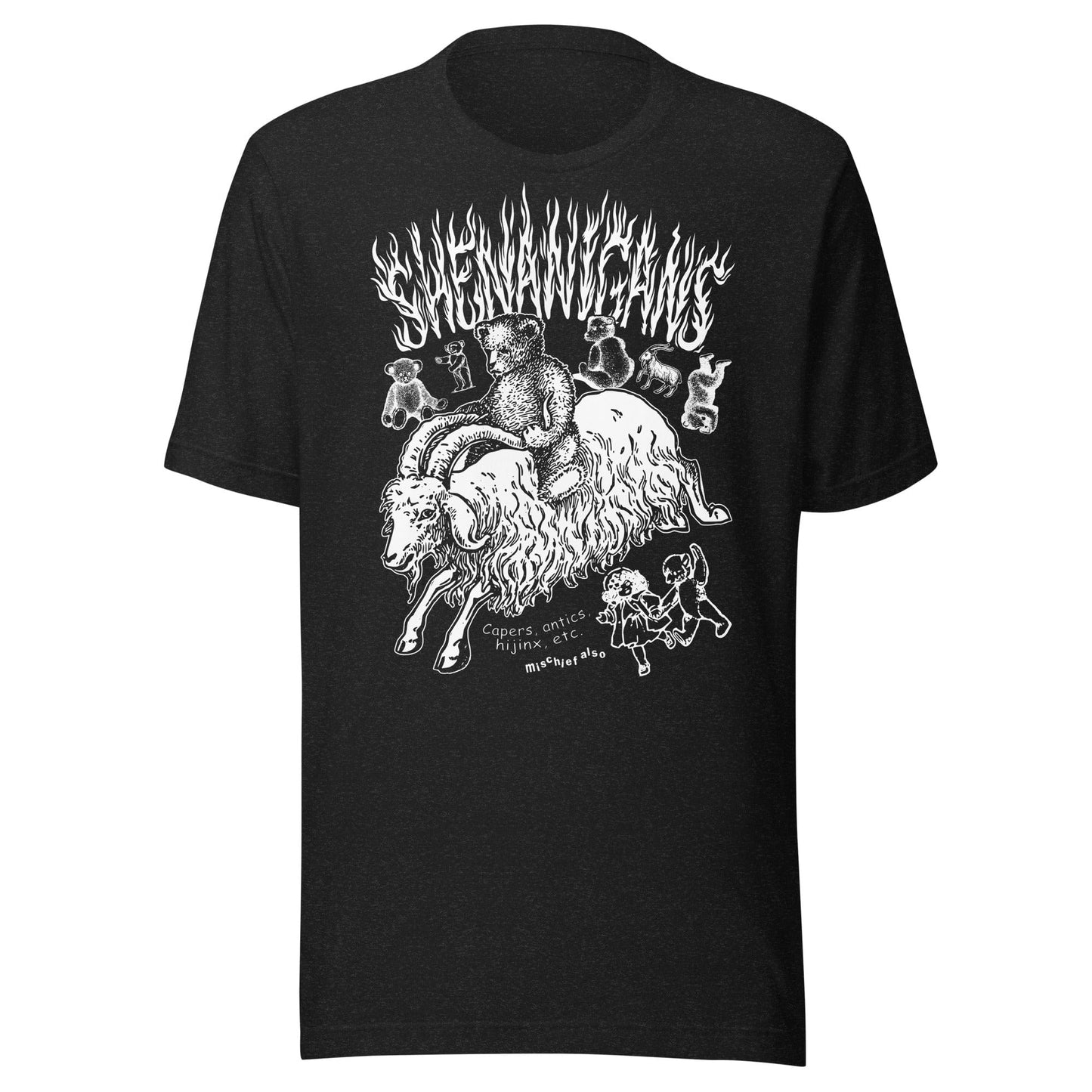 Arcane Bullshit Black Heather / S "Shenanigans" Unisex t-shirt