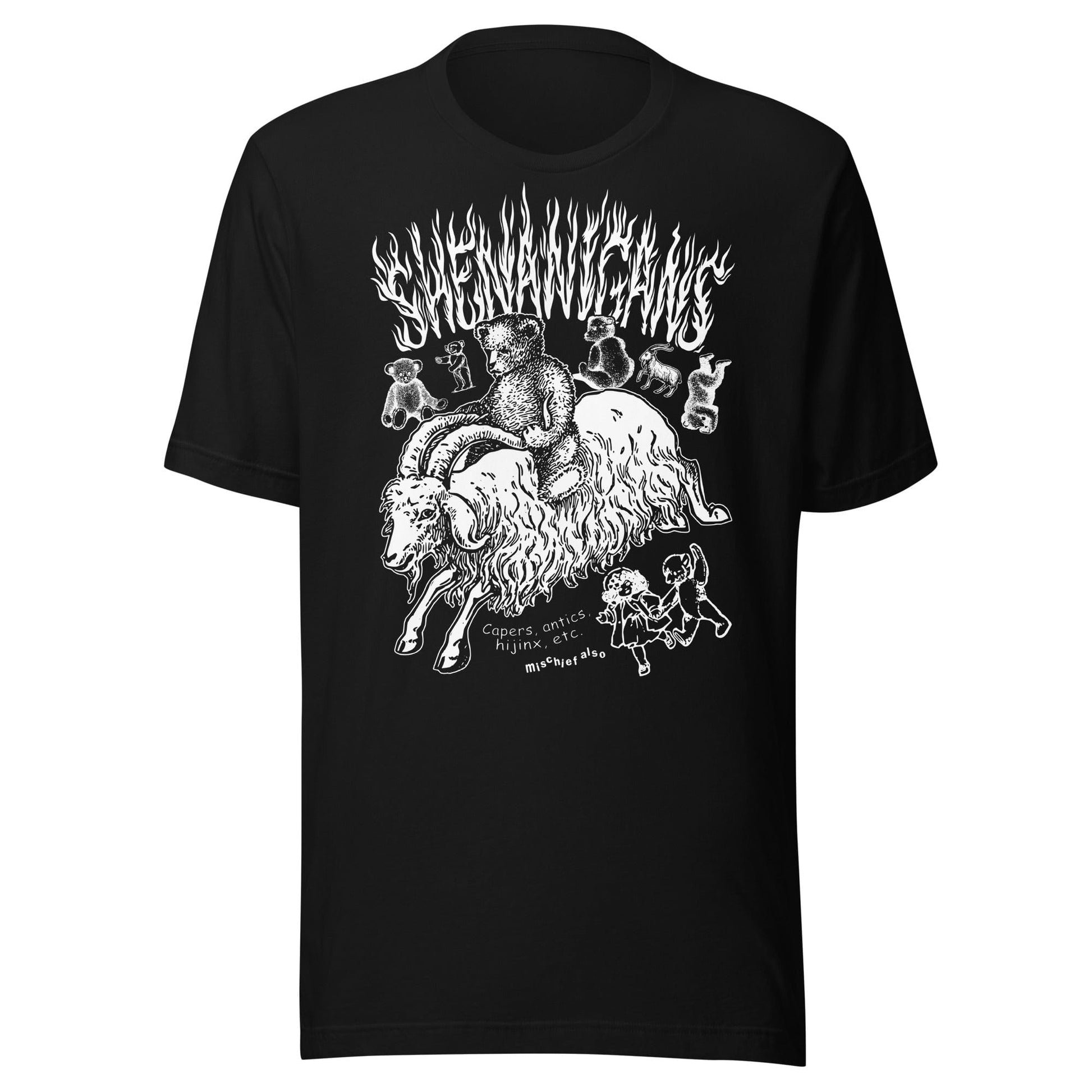 Arcane Bullshit Black / S "Shenanigans" Unisex t-shirt