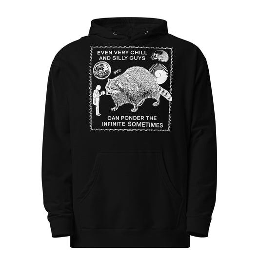 Arcane Bullshit Hoodie Black / S "Ponder The Infinite" Unisex midweight hoodie