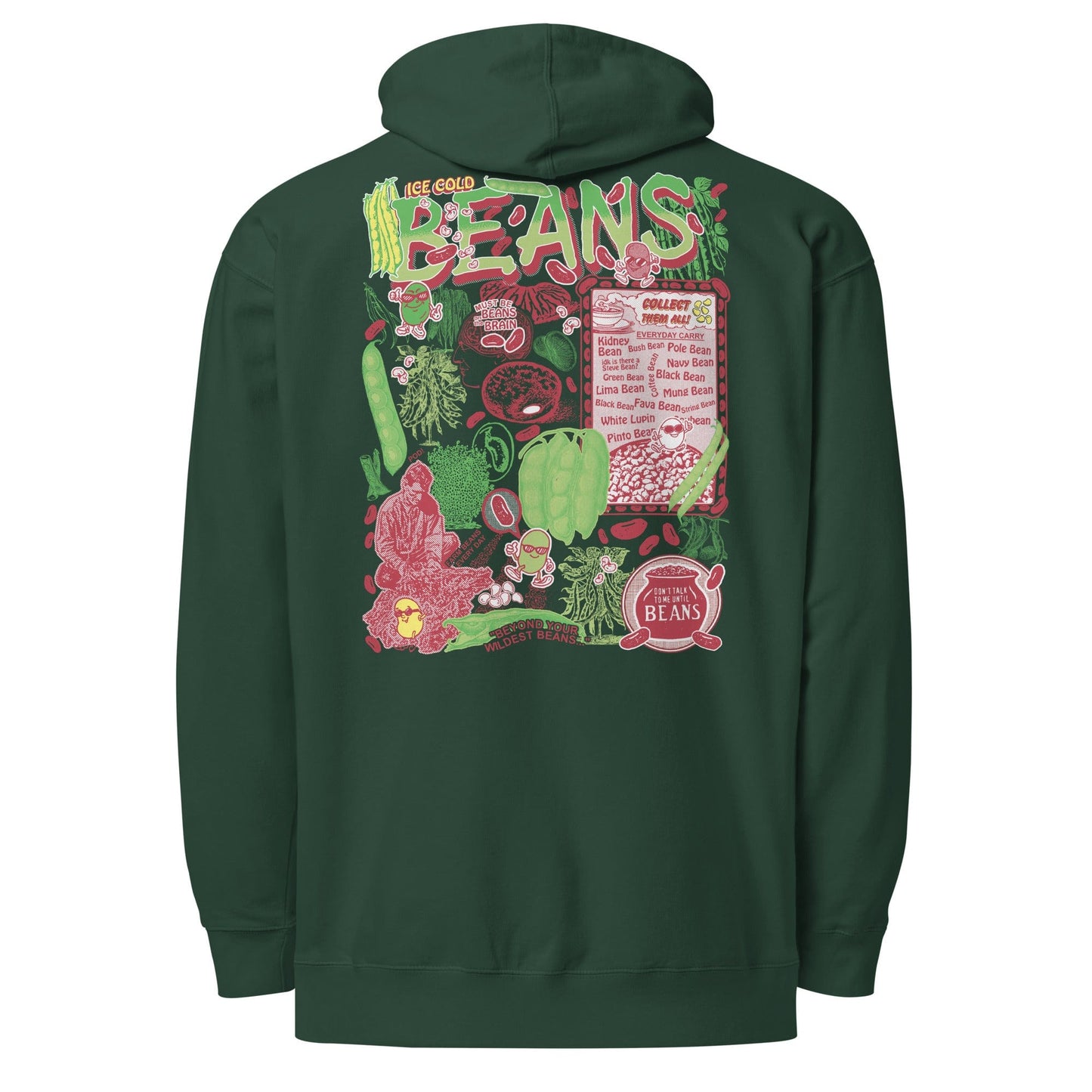 Arcane Bullshit "Ice old Beans" Unisex midweight hoodie