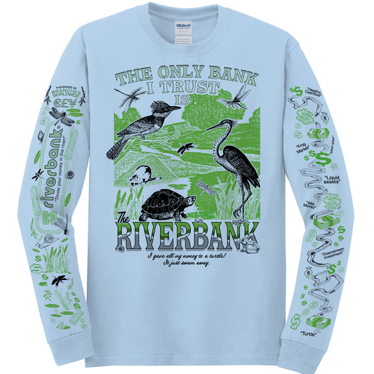 Arcane Bullshit Long-sleeved Tee "The Riverbank" Deluxe Unisex Long-Sleeved Tee