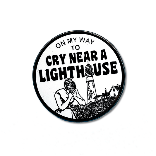 Arcane Bullshit Pin "Cry Near a Lighthouse" Pin