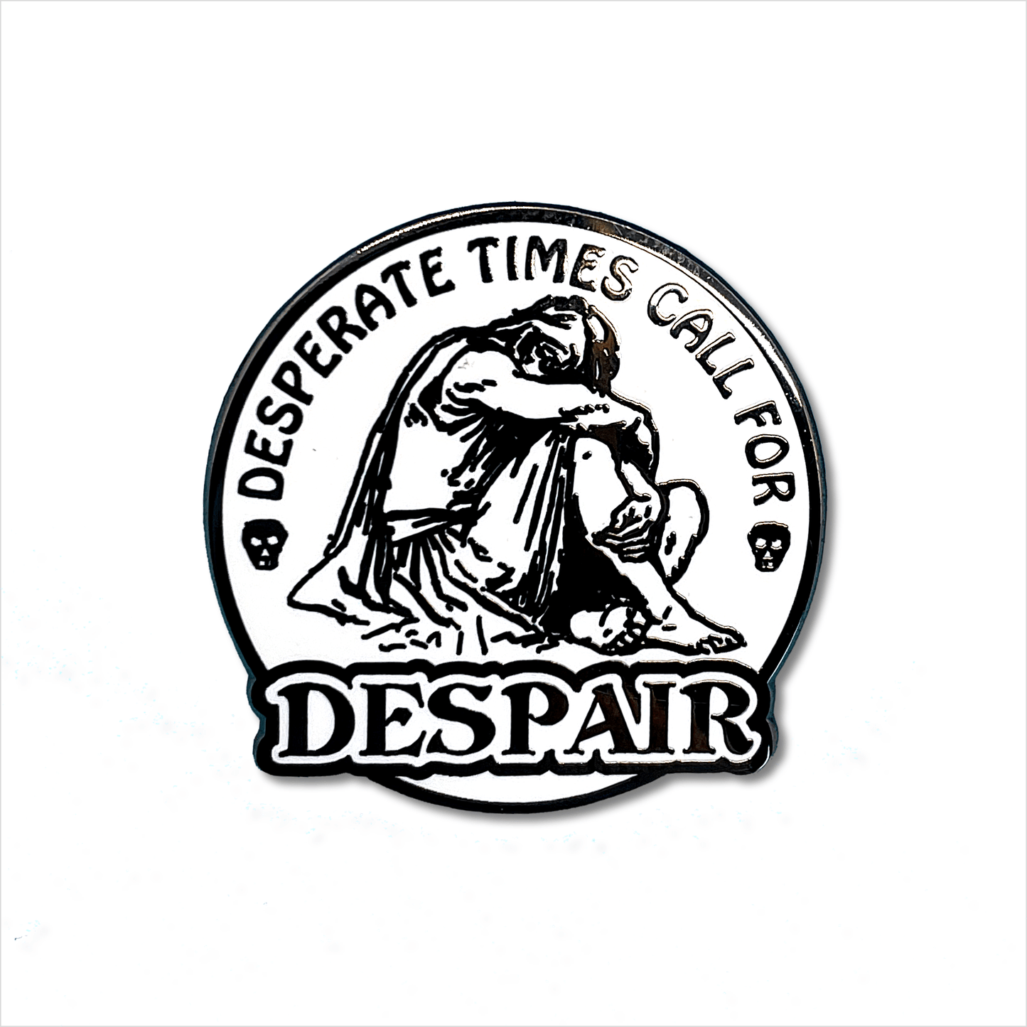 Arcane Bullshit Pin "Despair" Pin