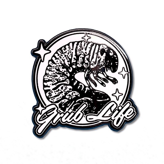 Arcane Bullshit Pin "Grub Life" Pin