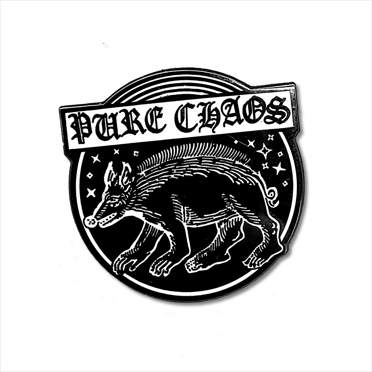 Arcane Bullshit Pin "Pure Chaos" Pin