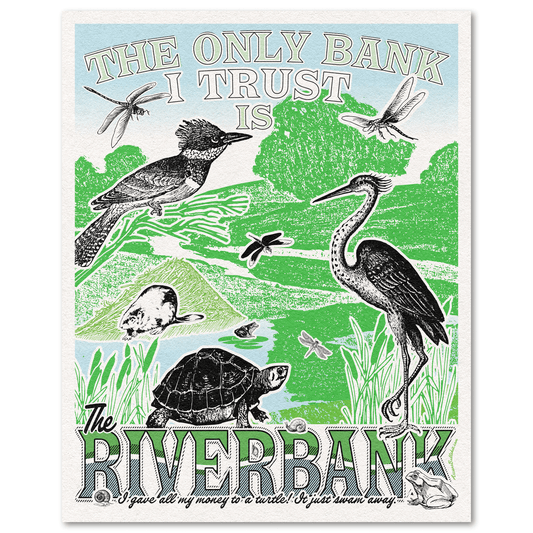 Arcane Bullshit Poster 11 x 14 "The Riverbank" Poster