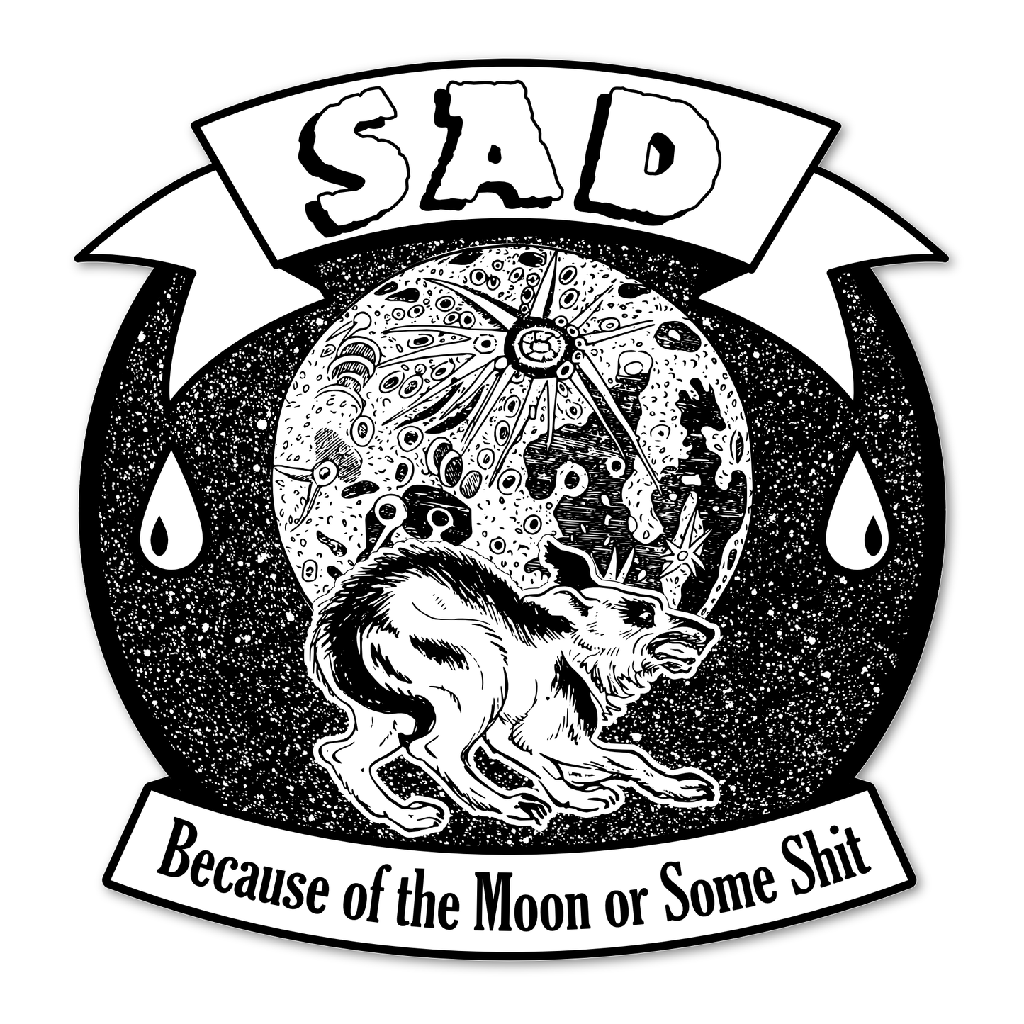 Arcane Bullshit Sticker "Sad Sack" Sticker Pack