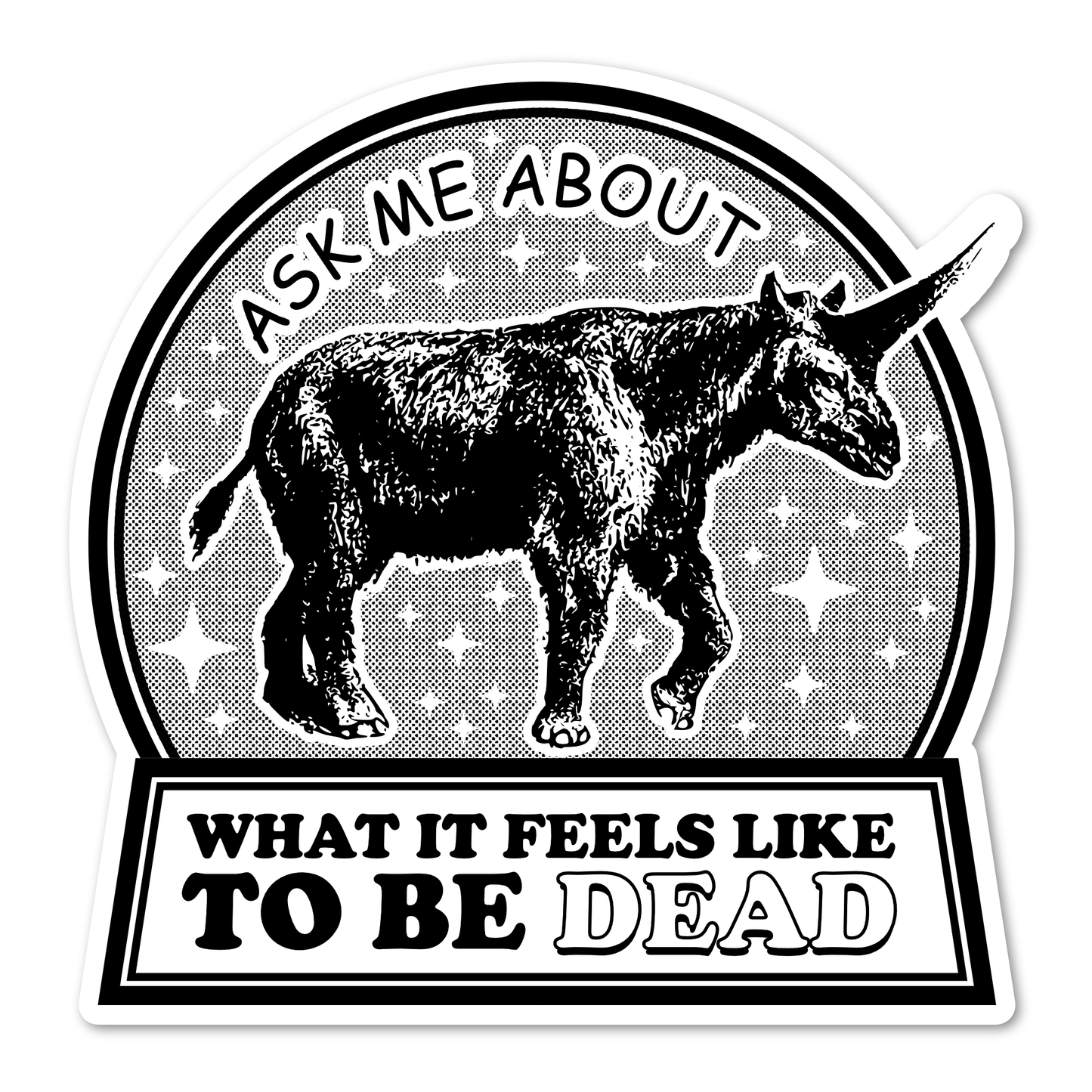 Arcane Bullshit Sticker "Sad Sack" Sticker Pack