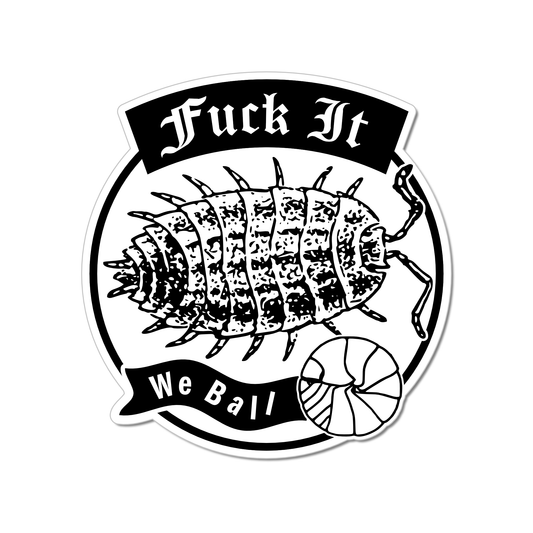 Arcane Bullshit Sticker "We Ball" Die-Cut Sticker