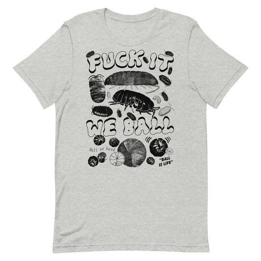 Arcane Bullshit T-shirt Athletic Heather / XS "We Ball Series: Isopod" Unisex t-shirt