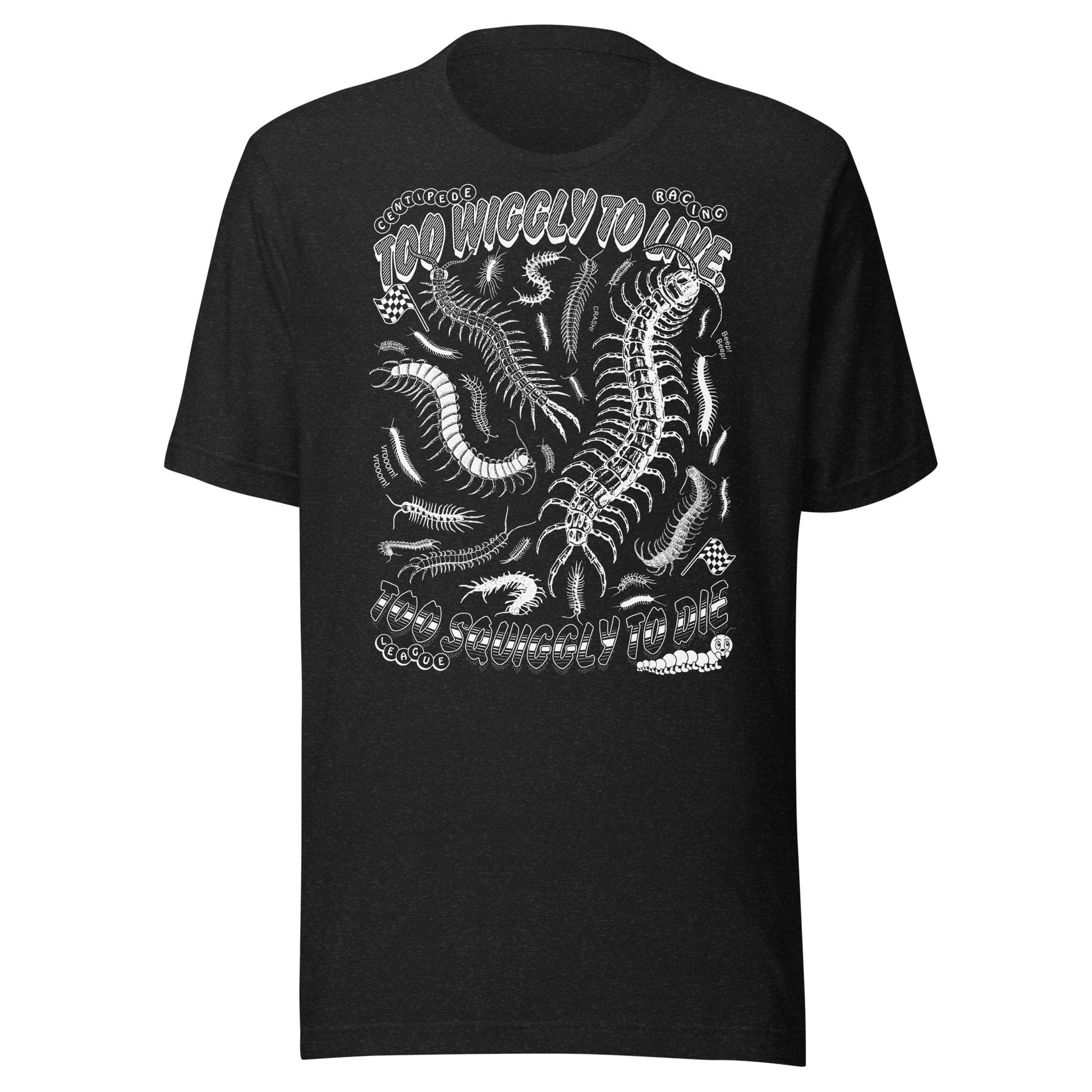 Arcane Bullshit T-shirt Black Heather / XS "Too Wiggly to Live, Too Squiggly to Die" Unisex t-shirt