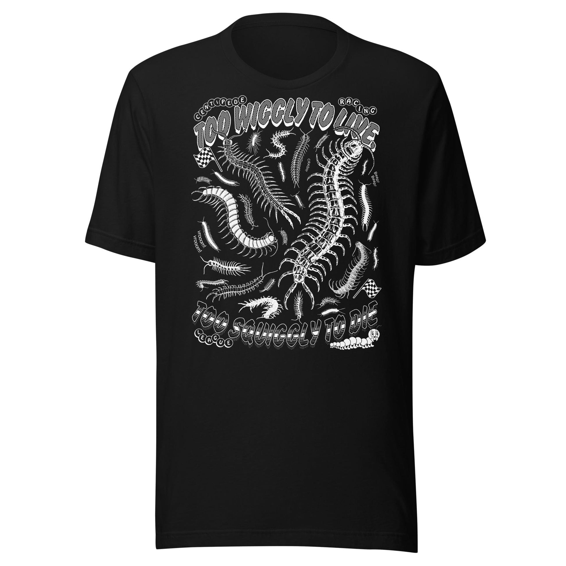 Arcane Bullshit T-shirt Black / XS "Too Wiggly to Live, Too Squiggly to Die" Unisex t-shirt