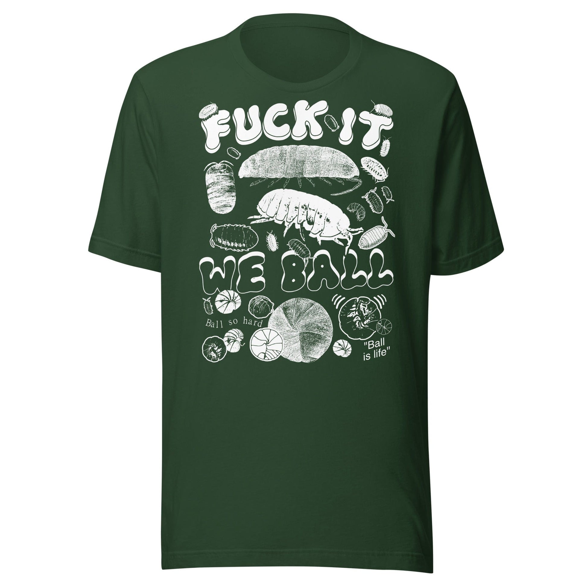 Arcane Bullshit T-shirt Forest / S "We Ball Series: Isopod" Unisex t-shirt