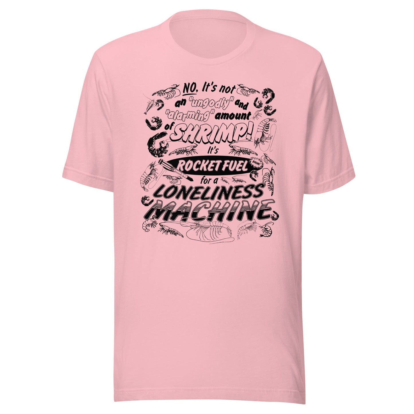 Arcane Bullshit T-shirt Pink / S "Loneliness Machine" Unisex t-shirt