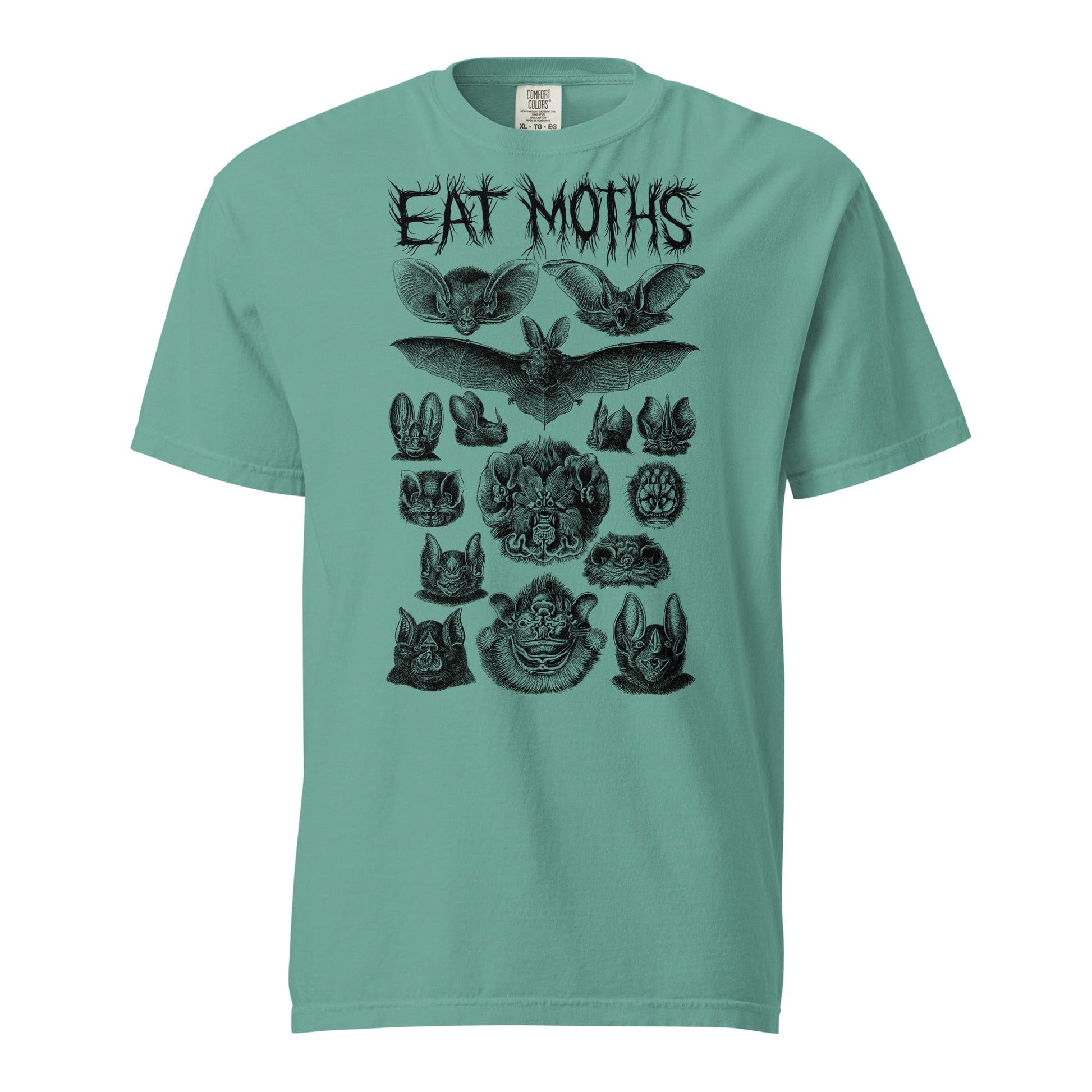 Arcane Bullshit T-shirt Seafoam / S "Eat Moths" Unisex garment-dyed heavyweight t-shirt