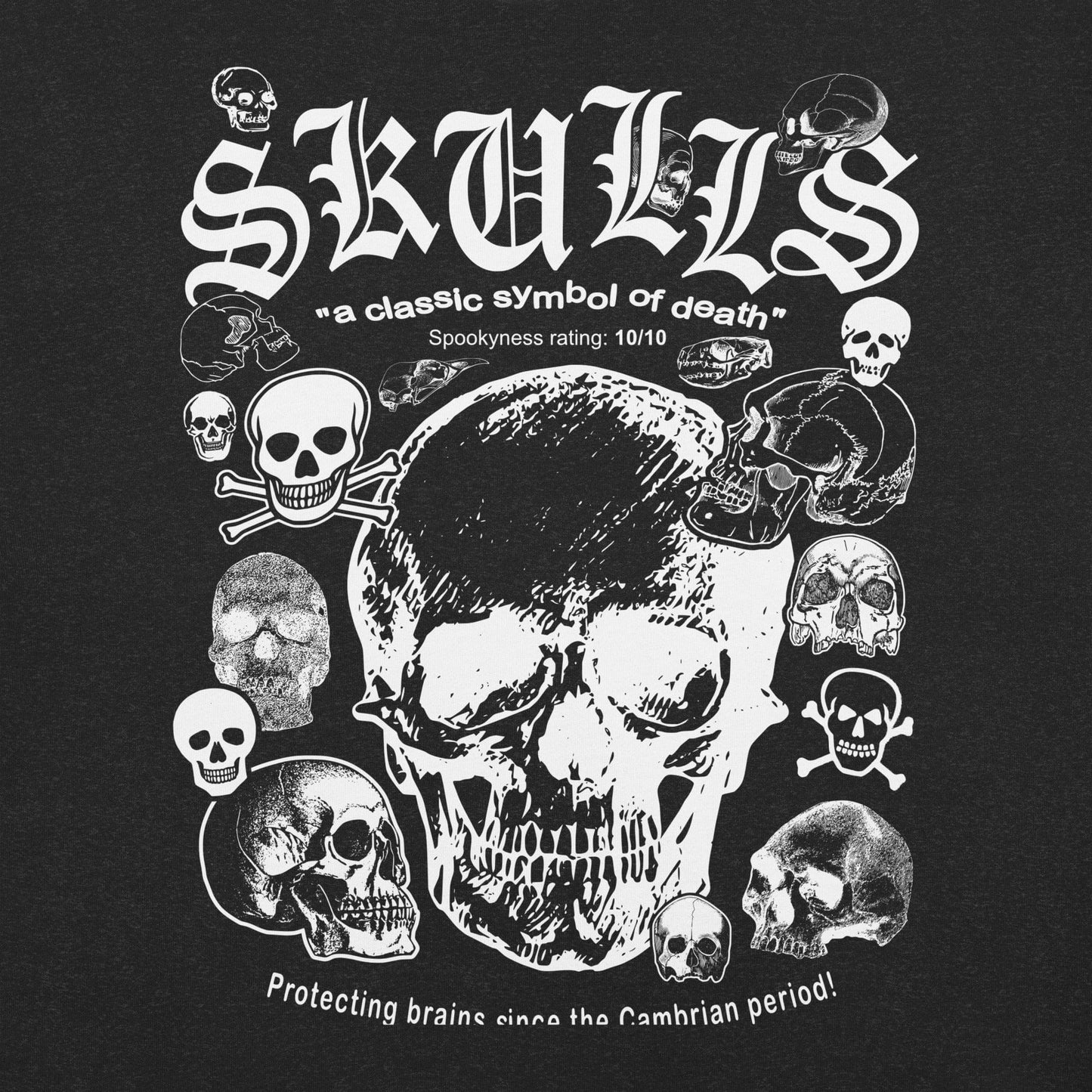 Arcane Bullshit T-shirt "Skulls" Deluxe Unisex Double-Sided t-shirt