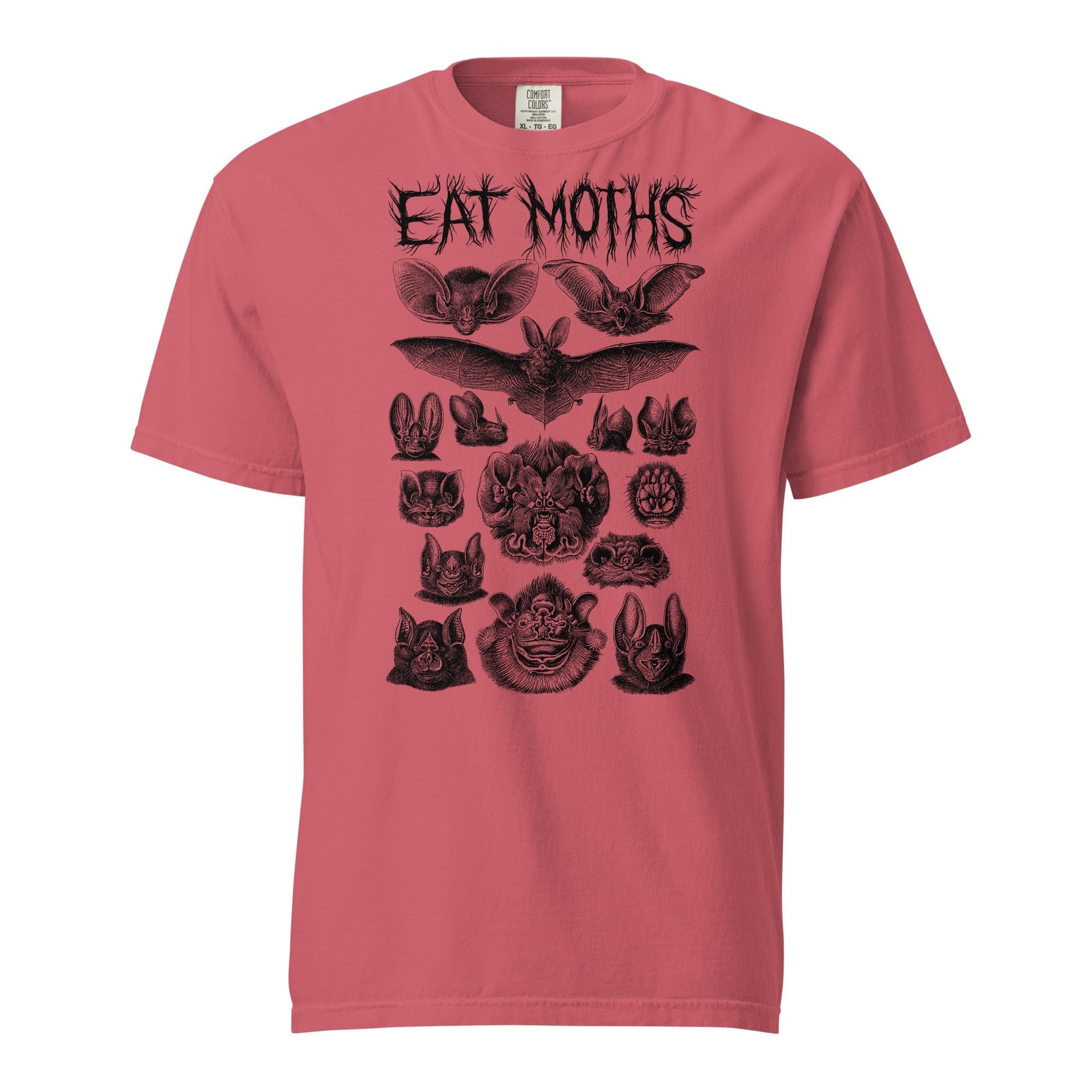 Arcane Bullshit T-shirt Watermelon / S "Eat Moths" Unisex garment-dyed heavyweight t-shirt