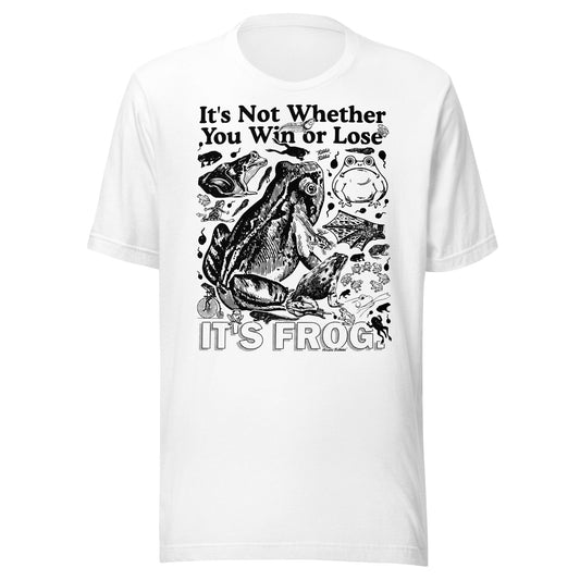 Arcane Bullshit T-shirt White / XS "It's Frog" Unisex t-shirt