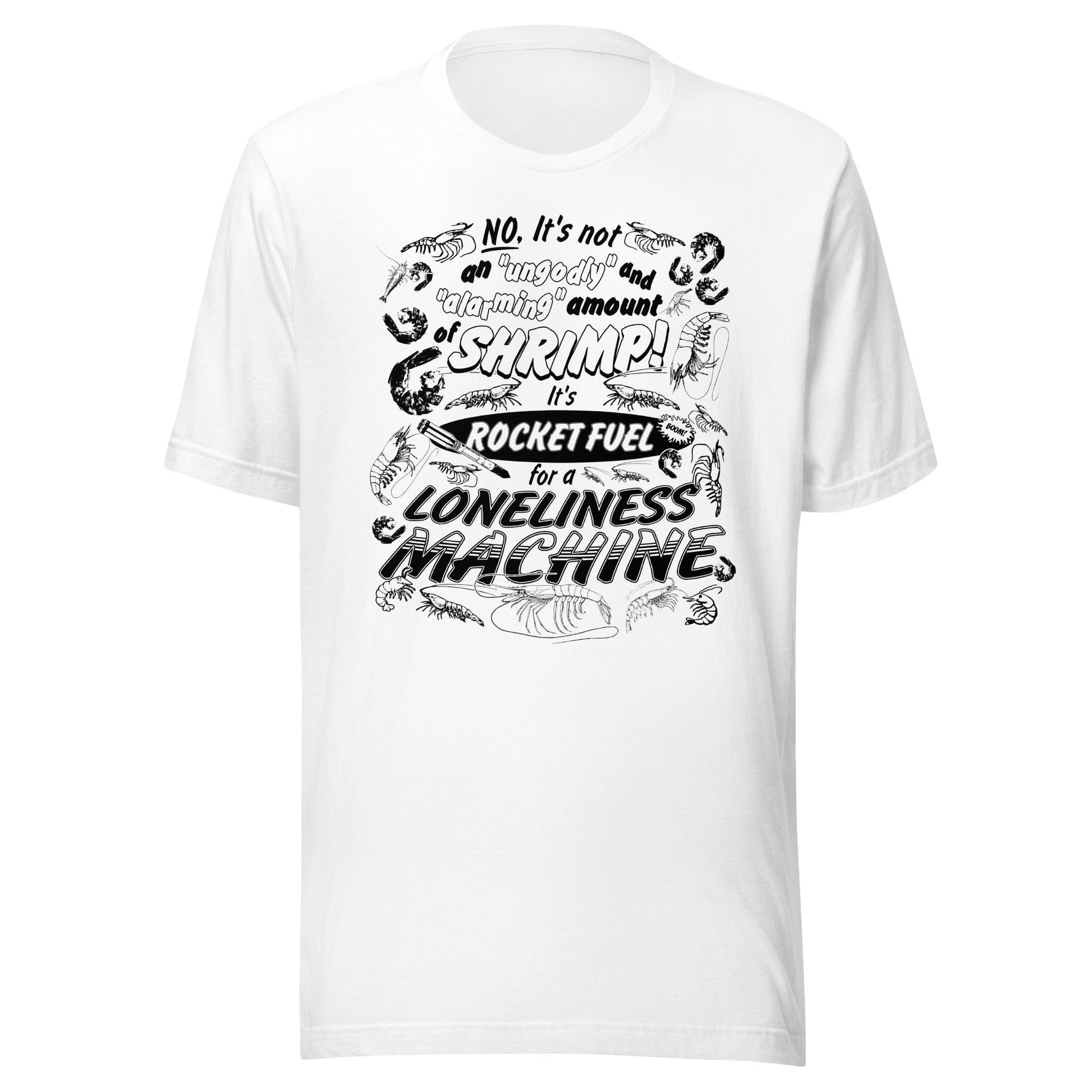 Arcane Bullshit T-shirt White / XS "Loneliness Machine" Unisex t-shirt