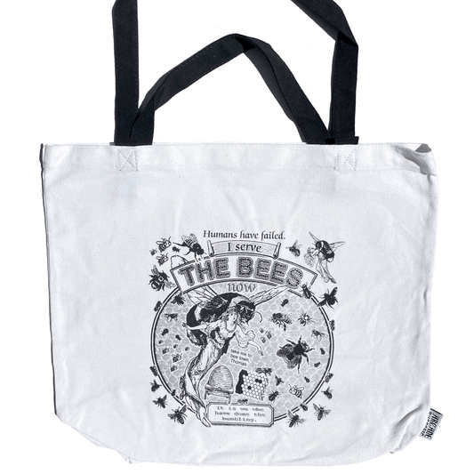 Arcane Bullshit Tote "The Bees" Jumbo Tote Bag