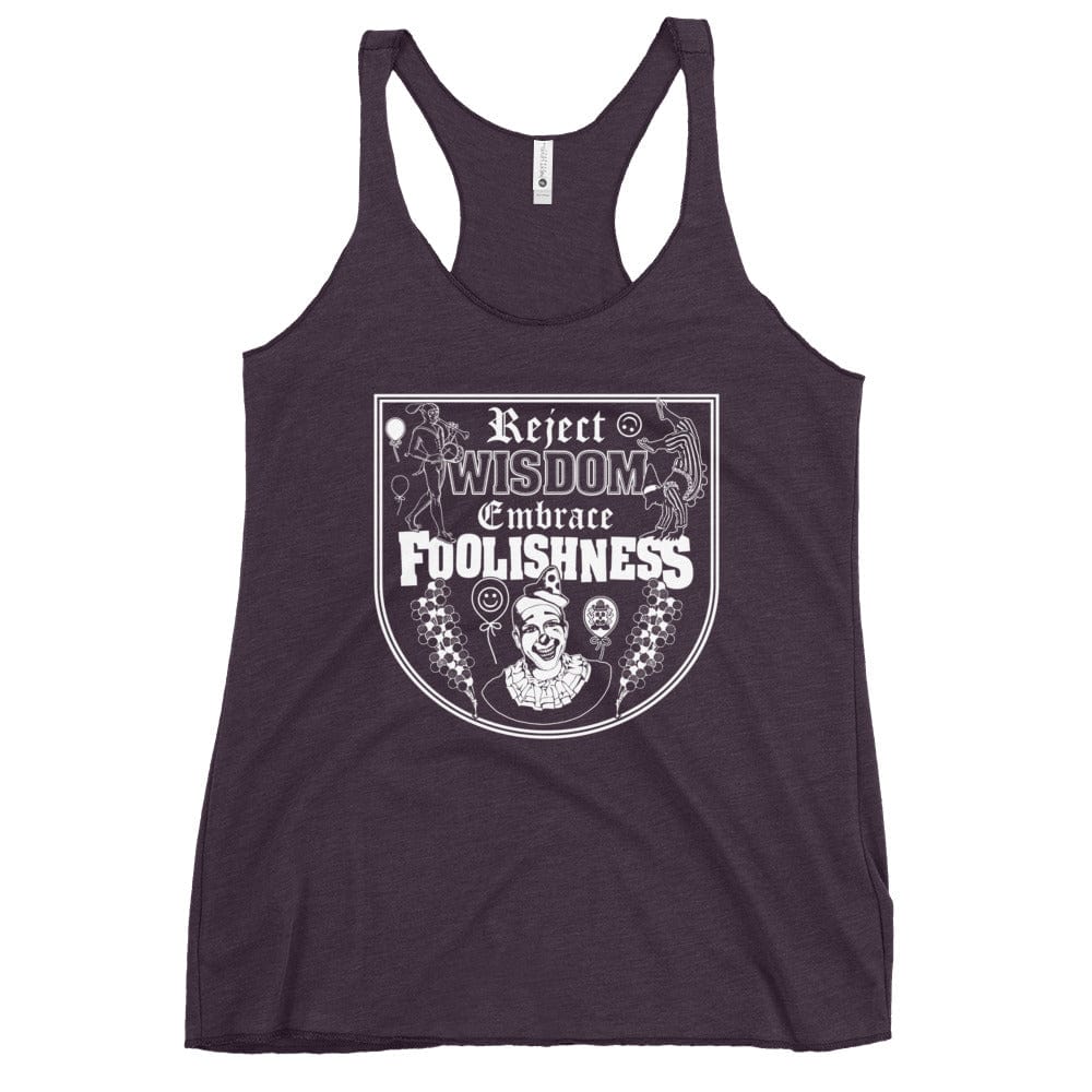 Arcane Bullshit Vintage Purple / XS Women's Racerback Tank