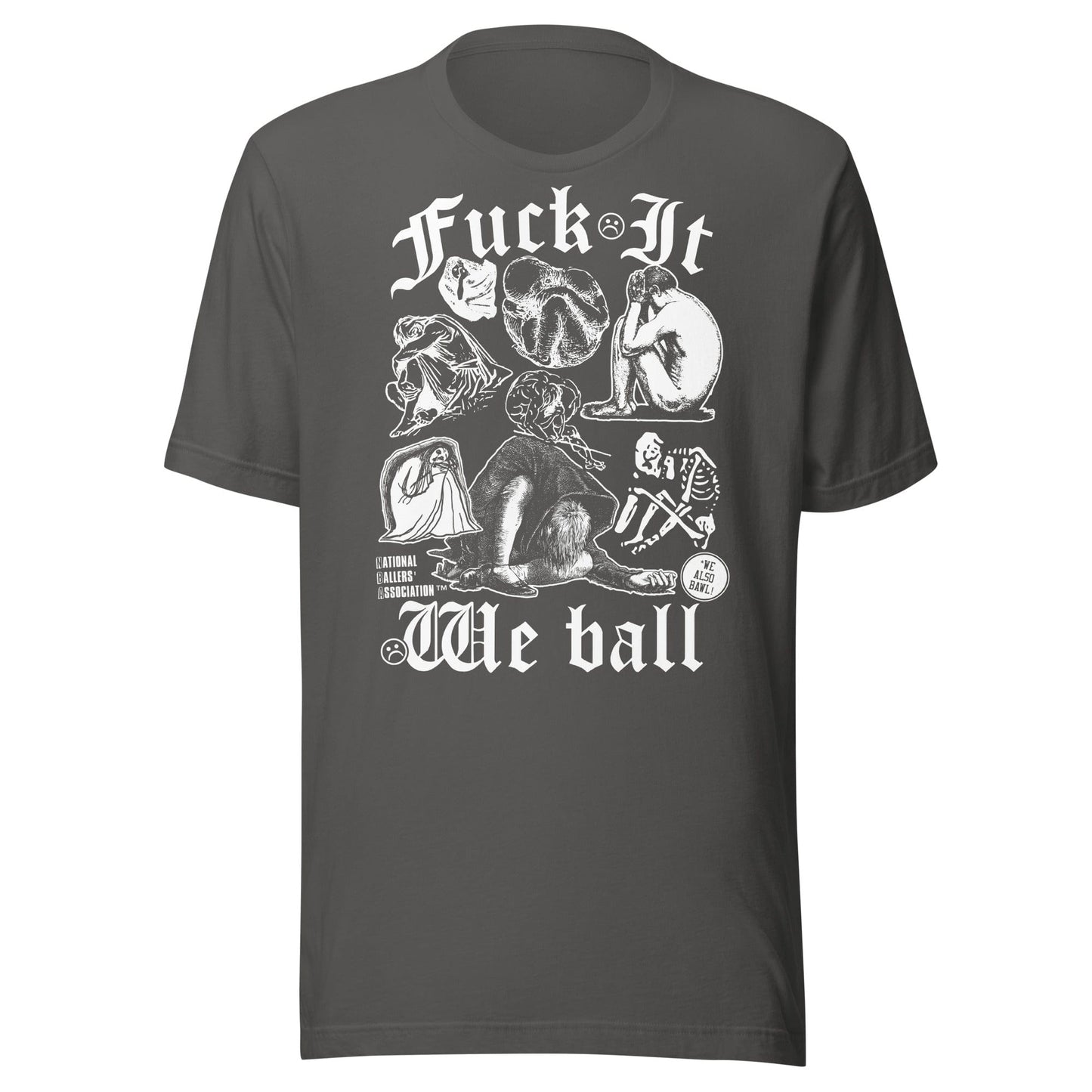 Arcane Bullshit "We Ball: Human Edition" Unisex t-shirt