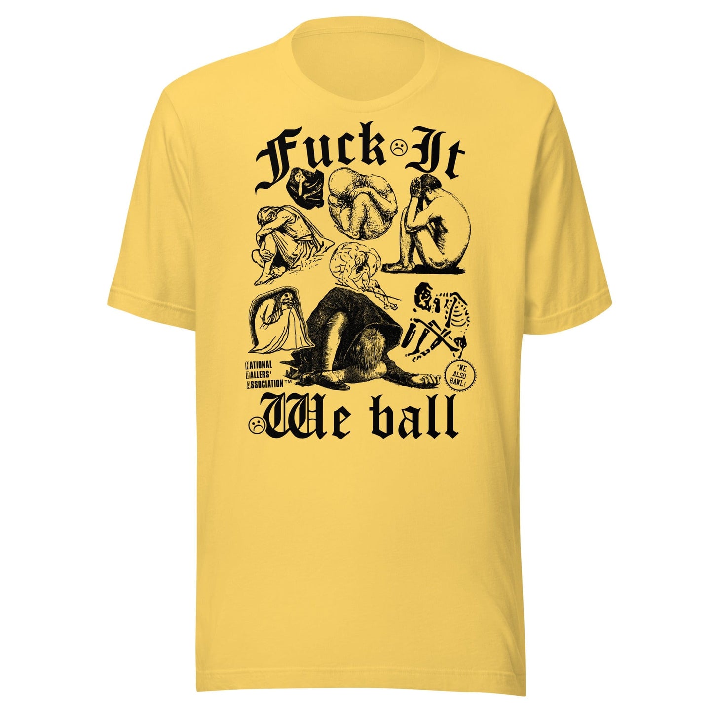 Arcane Bullshit "We Ball: Human Edition" Unisex t-shirt