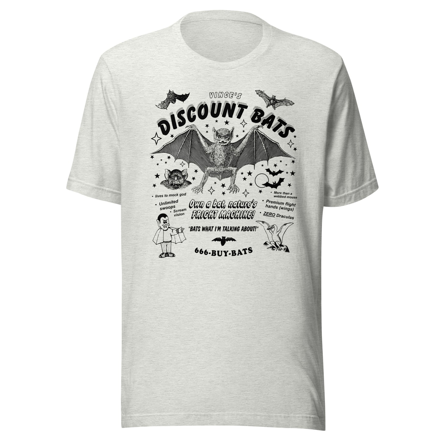 "Discount Bats" Unisex t-shirt