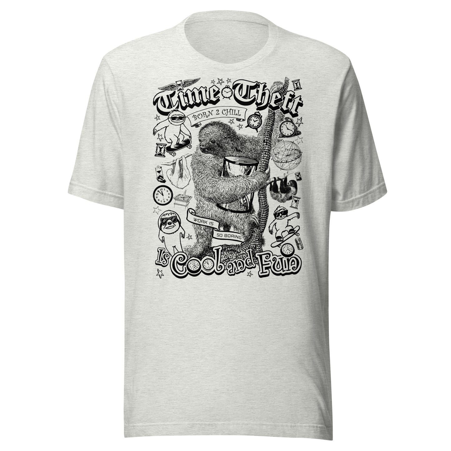 T-shirt unisexe « Vol de temps »